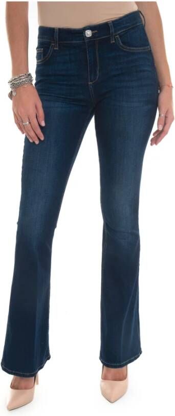 Liu Jo Trendy Boot-cut Jeans Blauw Dames