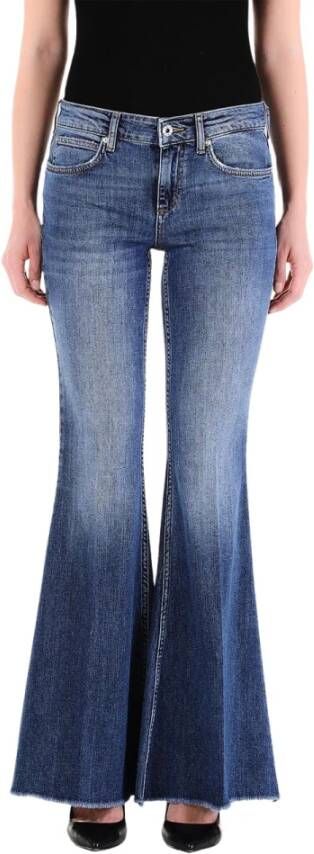 Liu Jo Trendy Flared Jeans Blauw Dames