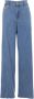 Liu Jo Hoge kwaliteit Denim Flare Broek Blauw Dames - Thumbnail 1