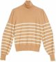 Liu Jo Elegante aansluitende trui Brown Dames - Thumbnail 5