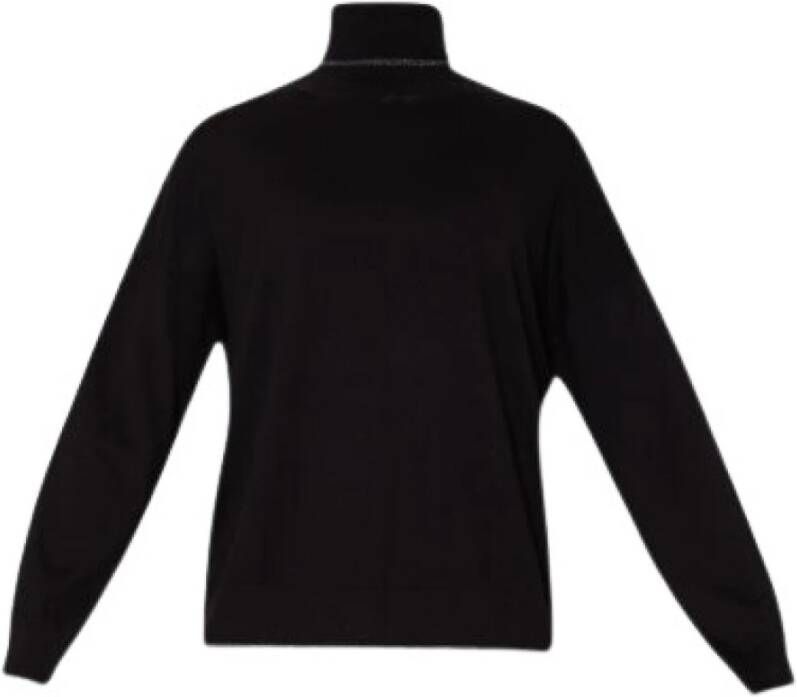 Liu Jo Witte Sweaters Zwart Black Dames