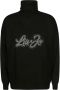 Liu Jo Strass Logo GC Shirt Black Dames - Thumbnail 2