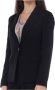 Liu Jo Veelzijdige Zwarte Blazer voor Moderne Vrouwen Black Dames - Thumbnail 3
