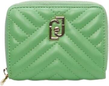 Liu Jo Stijlvolle damesportemonnee met meerdere kaartsleuven Green Dames