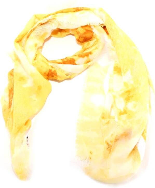 Liu Jo Warm en stijlvolle sjaal collectie Geel Dames