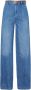 Liu Jo Stijlvolle Wide Leg Jeans Blue Dames - Thumbnail 1