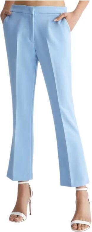 Liu Jo Wide Trousers Blauw Dames