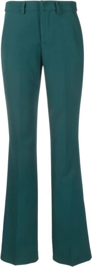 Liu Jo Stijlvolle Groene Wijde Broek Groen Dames