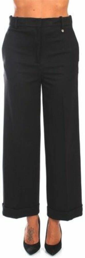 Liu Jo Wide Trousers Zwart Dames