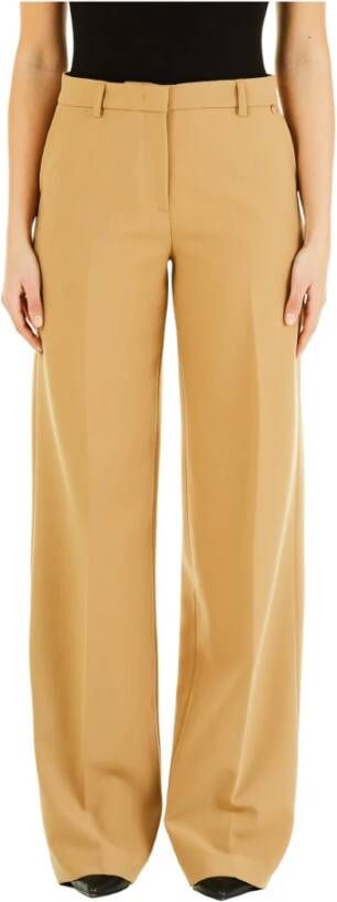 Liu Jo Flowy Wide-Leg Broek Brown Dames