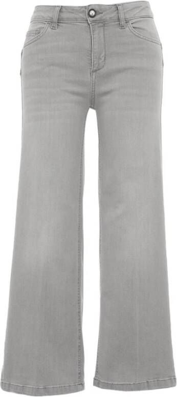 Liu Jo Jeans ecs b.up perfect cropped r.w. Gray Dames