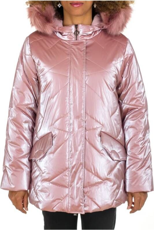 Liu Jo Winter Jackets Roze
