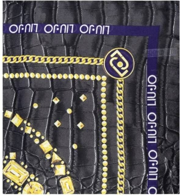 Liu Jo Winter Sjaal Collectie Zwart Dames