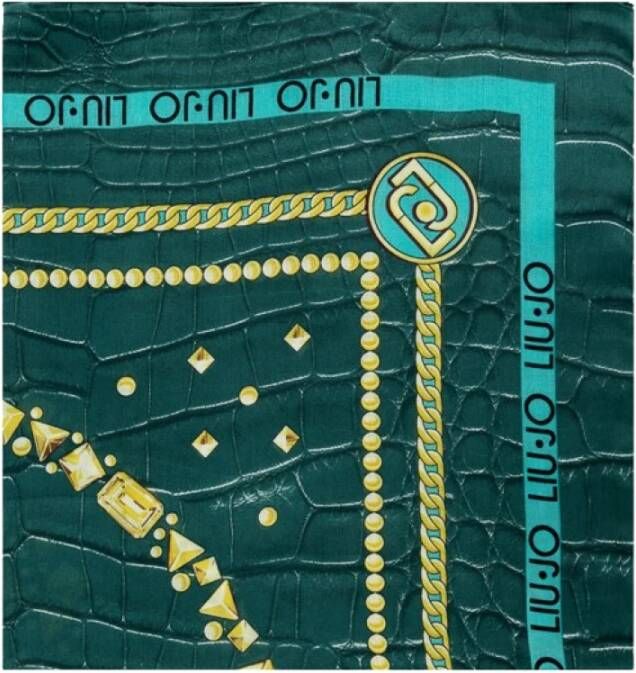Liu Jo Winter Sjaals Stijlvolle en Warme Accessoires Green