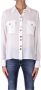 Liu Jo Blouse en Overhemden 100% Samenstelling White Dames - Thumbnail 3