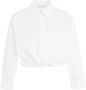 Liu Jo Witte Shirt met Knoopdetail voor Modieuze Vrouwen White Dames - Thumbnail 1
