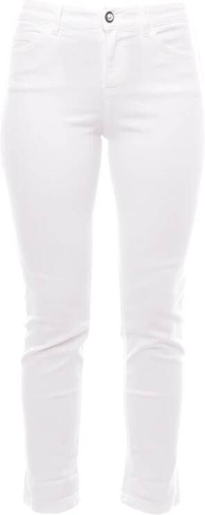 Liu Jo Witte Slim-fit Jeans Wit Dames