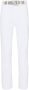 Liu Jo Witte Straight Broek met Strass Riem White Dames - Thumbnail 2