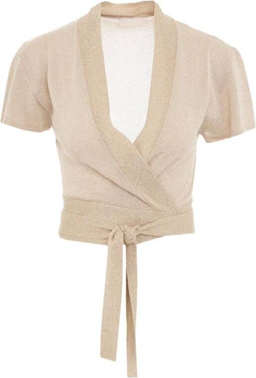 Liu Jo Gouden Gebreide Collectie Beige Dames