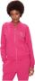 Liu Jo Rhinestone Zip-Through Sweatshirt Roze Dames - Thumbnail 1