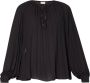 Liu Jo Zwarte Plisse+Studs Shirt Black Dames - Thumbnail 3