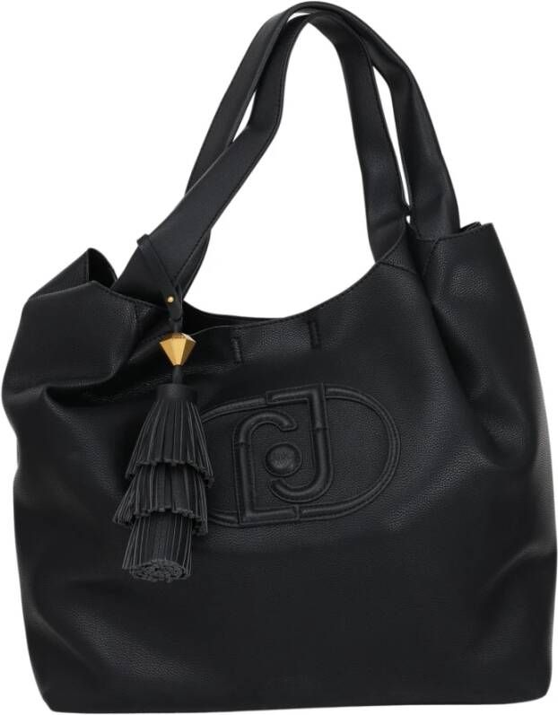 Liu Jo Zwarte Polyester Schoudertas Zwart Dames
