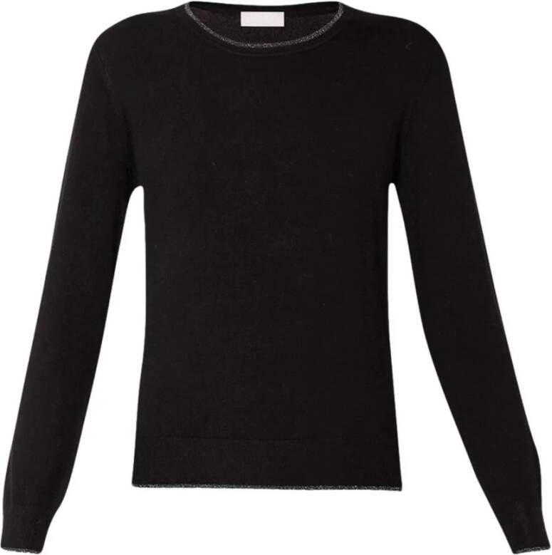 Liu Jo Zwarte Shirt 100% Samenstelling Productcode: Mf3391Ms49I Zwart Dames