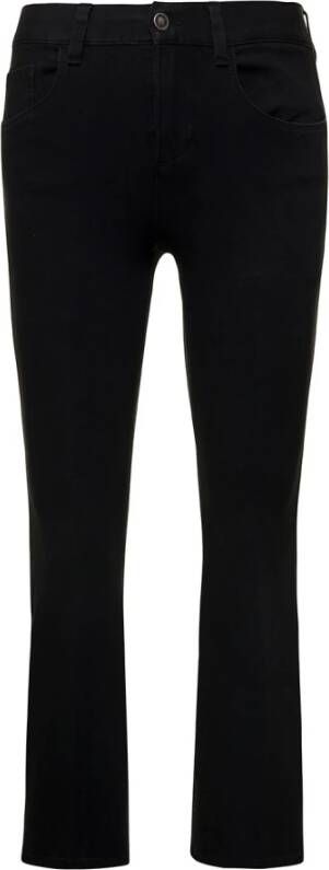 Liu Jo Zwarte Slim-Fit High-Waisted Jeans Zwart Dames