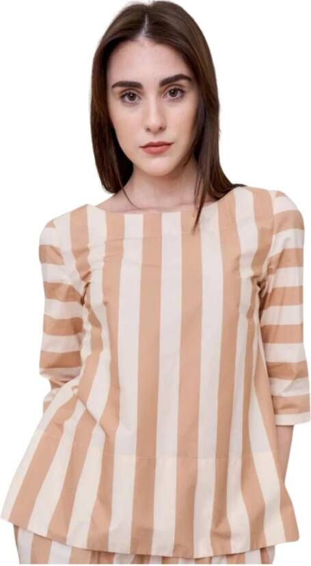 Liviana Conti Blouses Beige Dames