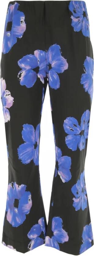 Liviana Conti Brede broek Blauw Dames