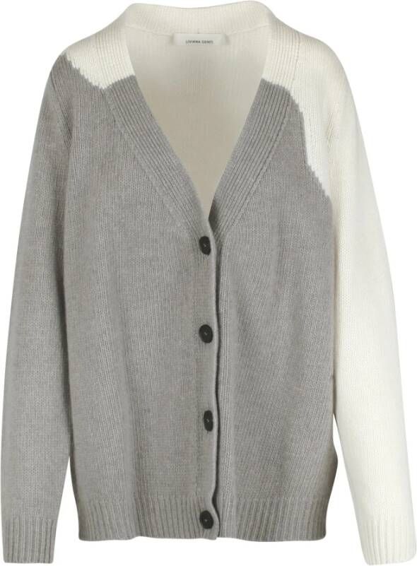 Liviana Conti Cardigans Grijs Dames