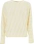 Liviana Conti Gezellige Gebreide Kleding Collectie Beige Dames - Thumbnail 1