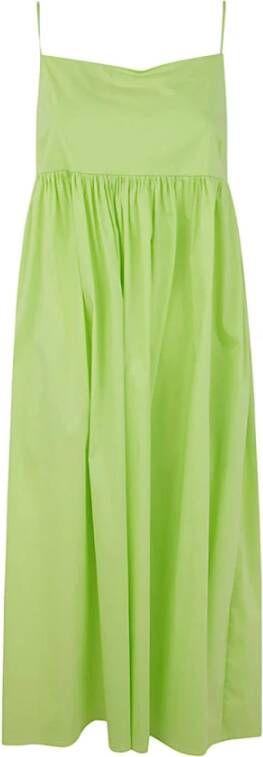 Liviana Conti Midi Dresses Groen Dames