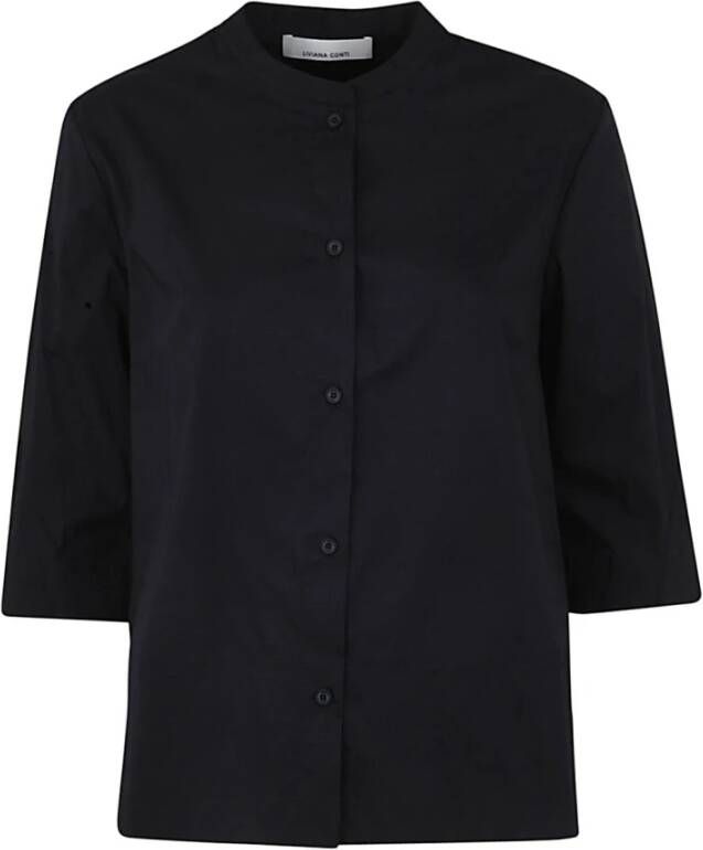 Liviana Conti Shirts Zwart Dames