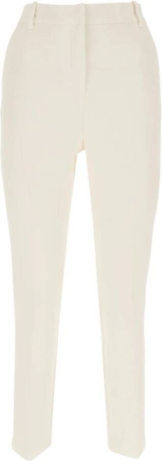Liviana Conti Slim-fit Trousers Beige Dames