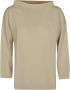 Liviana Conti Stijlvolle Boat Neck Sweater in Bruin Brown Dames - Thumbnail 1