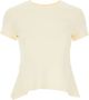 Liviana Conti Tijdloos Cream T-Shirt voor modebewuste vrouwen Beige Dames - Thumbnail 1