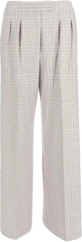 Liviana Conti Trousers Wit Dames