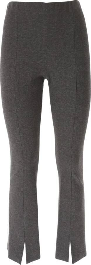 Liviana Conti Wide Trousers Grijs Dames