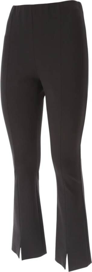 Liviana Conti Wide Trousers Zwart Dames