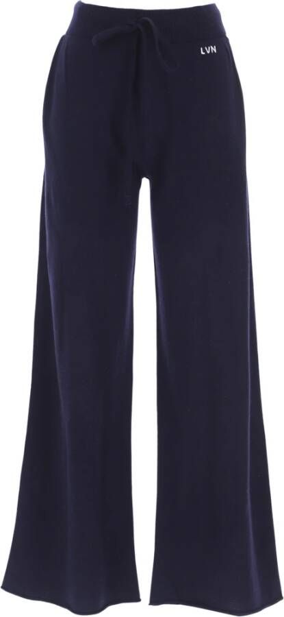 Liviana Conti Wijde Broek Blauw Dames