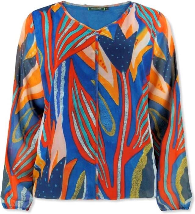 Lizzy & Coco Blouses Blauw Dames
