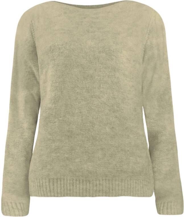 Lizzy & Coco Comfortabele Gebreide Trui Beige Dames