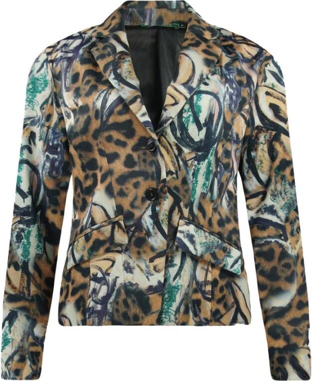 Lizzy & Coco Stijlvolle Blazer Meerkleurig Dames