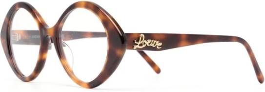 Loewe Donker Havana Lw50045I Stijlvol Model Brown Unisex