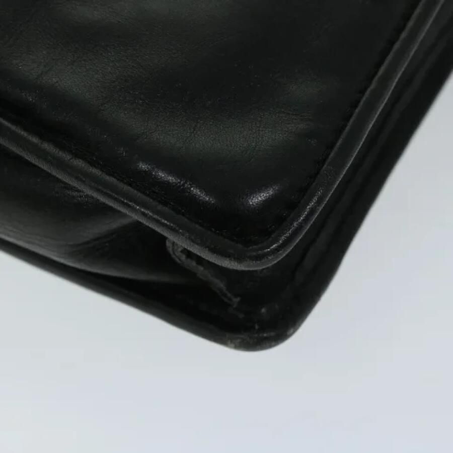 Loewe Pre-owned Leather clutches Black Dames - Foto 8