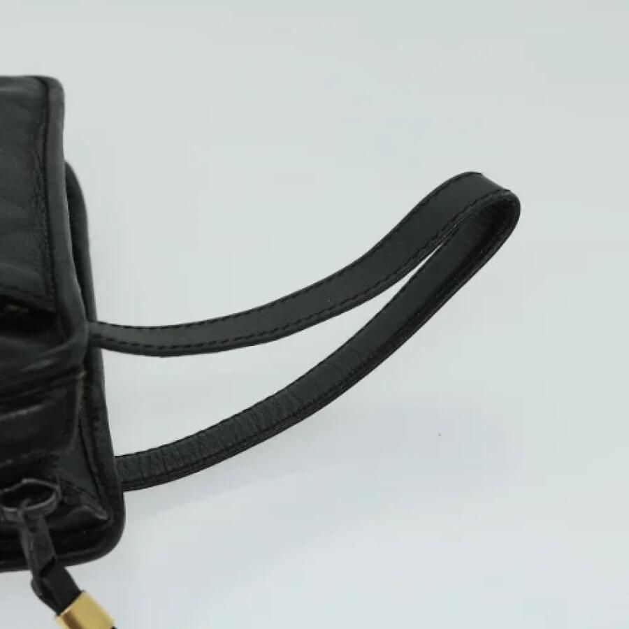 Loewe Pre-owned Leather clutches Black Dames - Foto 6