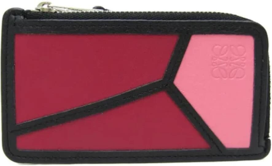 Loewe Pre-owned Leather wallets Multicolor Dames