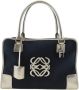 Loewe Pre-owned Canvas handbags Blauw Dames - Thumbnail 1