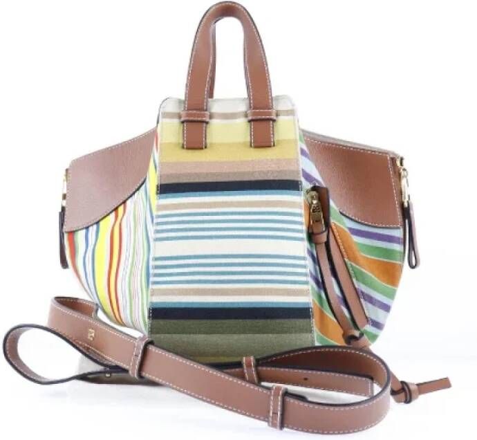 Loewe Pre-owned Canvas handbags Meerkleurig Dames